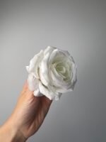 Троянда  бархат біла - Зображення 2