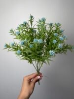 Додаток з блакитними квітами