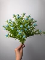 Додаток з блакитними квітами - Зображення 2