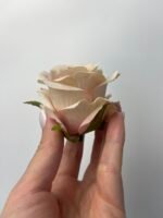 Троянда люкс маленька світло пудрова - Зображення 2