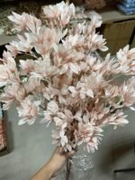 Гілка декоративна з цвітом беж