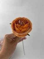 піон з декоративною серединкою оранж