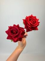 Троянда бархат міні червона - Зображення 3