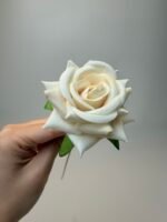 Троянда бархат міні крем - Зображення 3