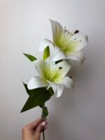 Гілка лілії середня біла - Зображення 4