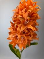 Декоративна гілка з цвітом богенвілії руда - Зображення 3