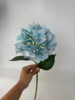 Гортензія на гілці real touch н.блакитна - Зображення 2