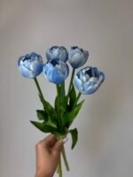 Тюльпани піоновидні блакитні 40 см