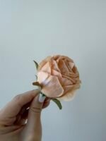 Троянда бутон беж запаяними кінчиками - Зображення 3
