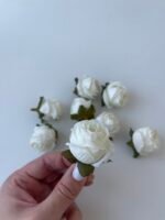 Троянда міні біла - Зображення 2