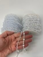 Кристали кружечки  прозорі 15 м - Зображення 3