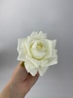 Троянда відкрита з 3-Д принтом айворі - Зображення 2