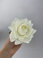 Троянда відкрита з 3-Д принтом айворі - Зображення 3