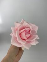 Троянда відкрита з 3-Д принтом рожева - Зображення 2